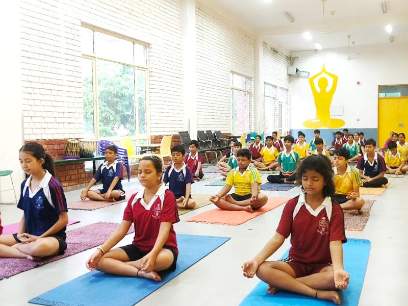 Special Yoga Classes at The Indian Public School, Dehradun