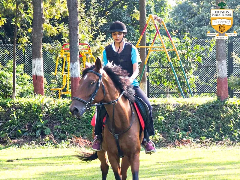 Horse Riding Activity at The Indian Public School, Dehradun