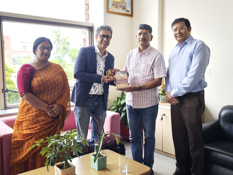 Prof. Dr. Dwarika Prasad Uniyal, Campus Visit