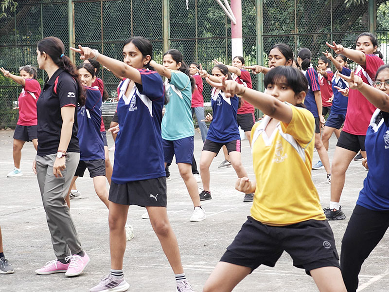 Self-Defense Training Program for female students